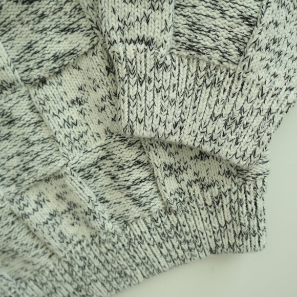 Vintage Textured Basket Weave Sweater | XL - Picture 3 of 5